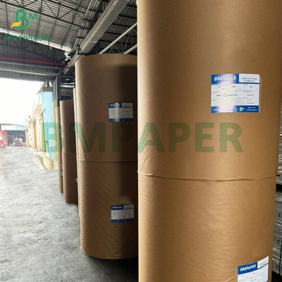 50g giấy bọc Kraft màu nâu sườn cho túi cà phê hạt 750mm 1 mặt bóng