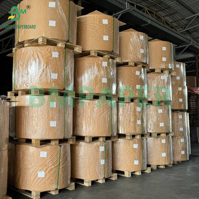 70gm 80gm Tăng cường giấy Kraft màu nâu túi xi măng giấy cuộn