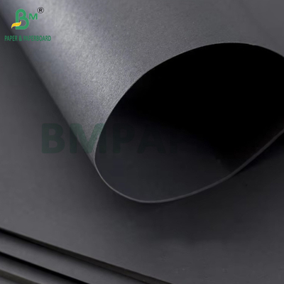 400gm Solid Black Kraft giấy cho hộp đồ trang sức Strong độ dẻo dai 30' x 40'