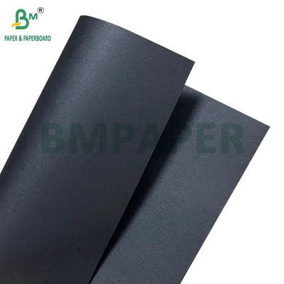 400gm Solid Black Kraft giấy cho hộp đồ trang sức Strong độ dẻo dai 30' x 40'