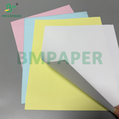 75g NCR Rolls 15 1⁄2 " 19" chiều rộng CB trắng CFB vàng CF hồng với hình ảnh màu đen