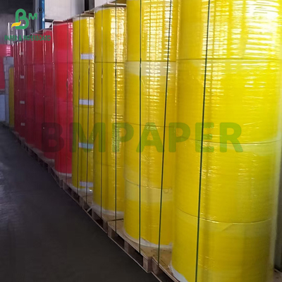 75g NCR Rolls 15 1⁄2 " 19" chiều rộng CB trắng CFB vàng CF hồng với hình ảnh màu đen