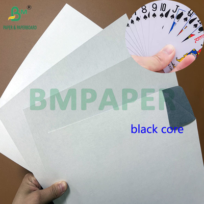 71cm Roll 280gsm 300gsm C2S Black Core Poker Paper Cho Thẻ chơi