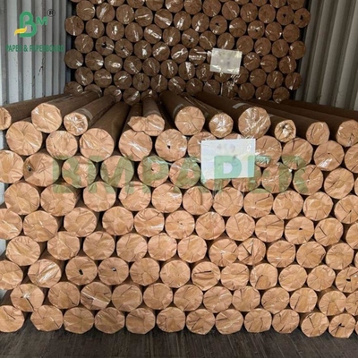 60gm chất lượng cao dải Kraft giấy cuộn 762mm rộng X 200m 237m 500m