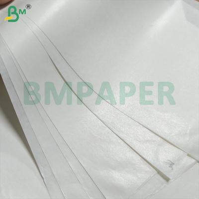 35grs Màu trắng & nâu MG Kraft giấy cuộn 60cm Gloss trên một mặt