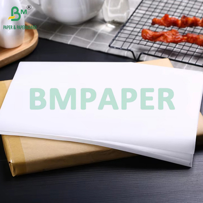 45gm 50gm Bạch trắng chống mỡ giấy để nướng PFAS miễn phí Kit 5 Kit 7