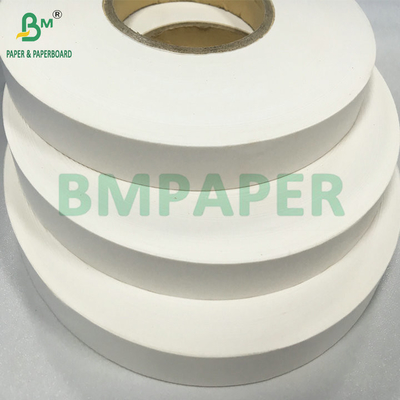 Giấy kraft màu trắng 32mm 25gsm 34gsm cho bao bì rơm cá nhân