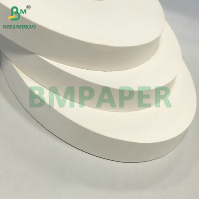 Giấy kraft màu trắng 32mm 25gsm 34gsm cho bao bì rơm cá nhân