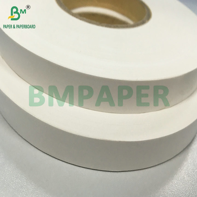Giấy kraft màu trắng 32mm 25gsm 34gsm cho bao bì rơm cá nhân