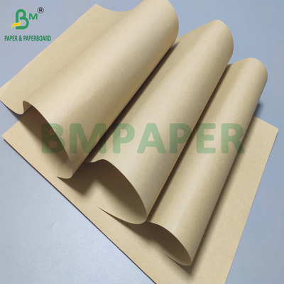 Bột bột cao độ bền 60g 80g Brown Kraft giấy cuộn cho túi giấy