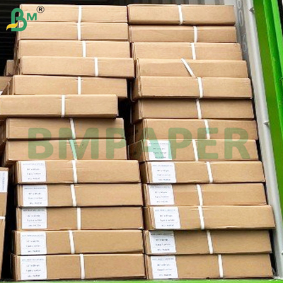 20lb màu trắng hiệu ứng in tốt định dạng lớn CAD Plotter giấy cuộn