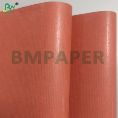 50gm Brown Stripped Kraft Paper Rolls để đóng gói hoa