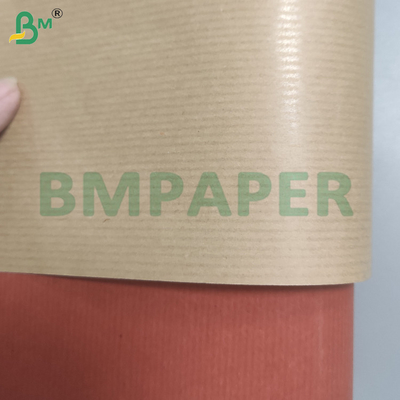 50gm Brown Stripped Kraft Paper Rolls để đóng gói hoa