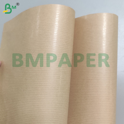 50gm Brown Stripped Kraft Paper Rolls để đóng gói hoa