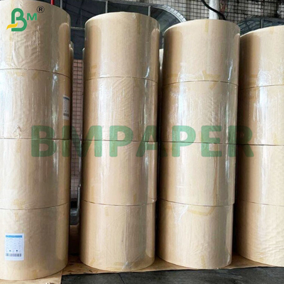 50gm Brown Stripped Kraft Paper Rolls để đóng gói hoa