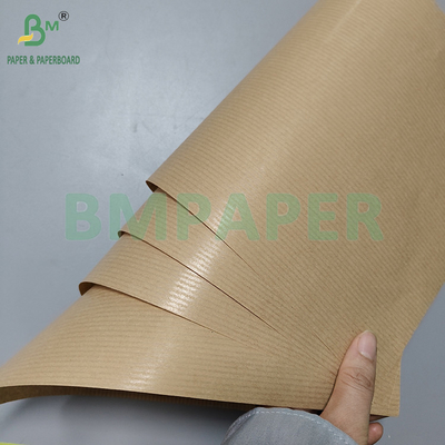 60gm loại thực phẩm Một mặt màu nâu sáng sợi Kraft giấy cuộn