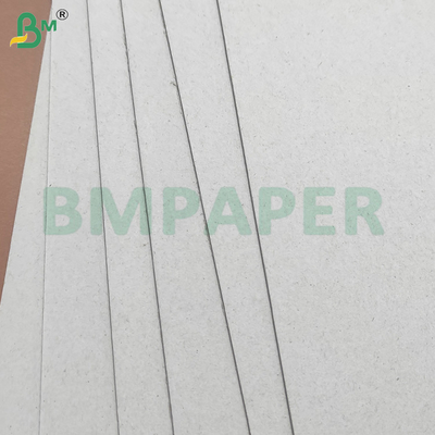 2mm 700 * 1000mm tái chế bột giấy cứng giấy màu xám cho hộp quà tặng