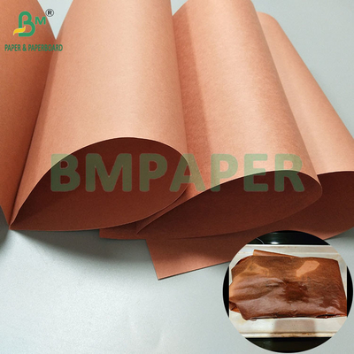 66gm 70gm không phủ giấy làm thịt màu hồng cho nướng 60cm * 50m