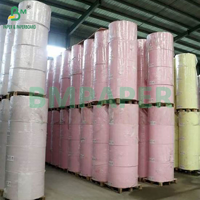 80gm CB CFB CF Carbonless Copy Paper Roll 242mm × 12000m Hình ảnh xanh