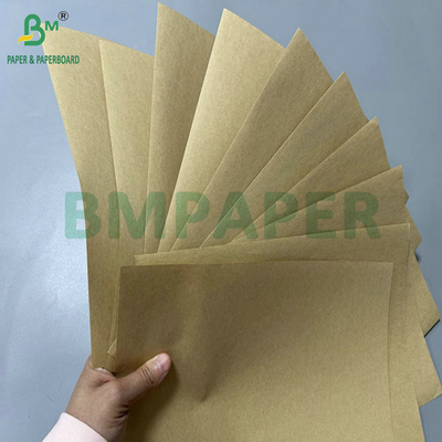 100gr 120gr Hai mặt in giấy Kraft màu nâu cho túi phong bì 80cm 90cm cuộn