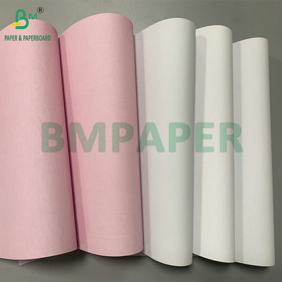56gm 60gm CB CFB CF trắng xanh hồng hồng giấy không cacbon 44,5cm cuộn
