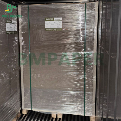 2mm 1250gsm Bảng giấy màu xám hai mặt Bảng tái chế thân thiện với môi trường 80 X 120cm 93 X 130cm