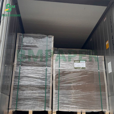 2mm 1250gsm Bảng giấy màu xám hai mặt Bảng tái chế thân thiện với môi trường 80 X 120cm 93 X 130cm