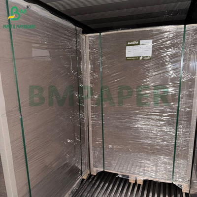 2mm 1250gsm Bảng giấy màu xám hai mặt Bảng tái chế thân thiện với môi trường 80 X 120cm 93 X 130cm