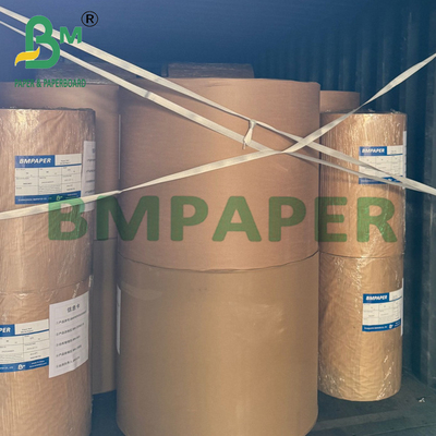 70g bề mặt mịn mịn chất lượng thực phẩm Một mặt giấy nhãn bóng 86cm chiều rộng