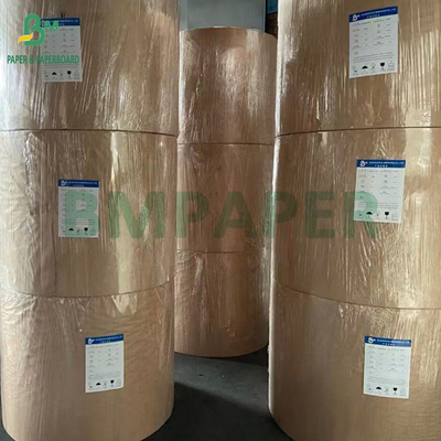 60gsm Brown Kraft Greaseproof Paper Rolls For Fried Food Packaging Kit 7 Khả năng chống dầu
