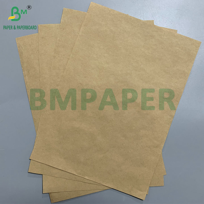 70g 80g Tấm kraft màu nâu mạnh để mua sắm túi giấy thực phẩm