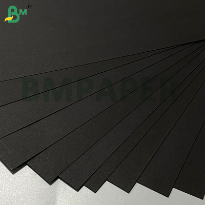 120g 130g 140g Đen tinh khiết chống gấp Bảng giấy đen cho hộp quà đóng gói DIY