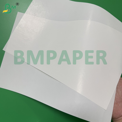 65 - 80gm Bảng giấy trắng có độ bền ướt cao cho thùng đóng gói đồ uống Bảng nhãn bia phủ một mặt