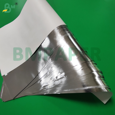 Giấy nhãn bia một mặt tráng nhôm bạc có độ bền ướt 70g