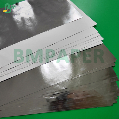 Giấy nhãn bia một mặt tráng nhôm bạc có độ bền ướt 70g