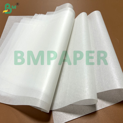 40gsm 45gsm White Grease Proof Wax Paper For Baking Cookie 11 x 14inch