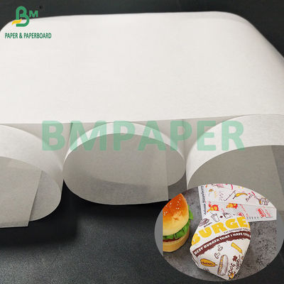 40gm Chất chống mỡ giấy trắng Pelleaglio Kit5 Kit7 Đối với bao bì hamburger
