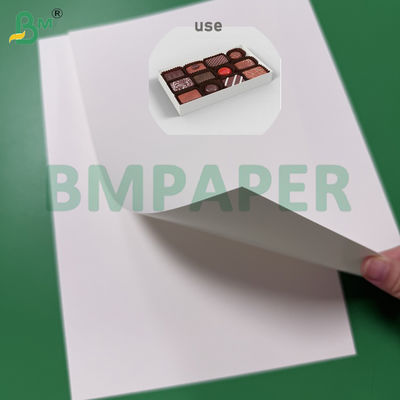 Giấy bìa chống thấm dầu 245gsm C1S 12pt dùng cho bao bì tiếp xúc trực tiếp với thực phẩm