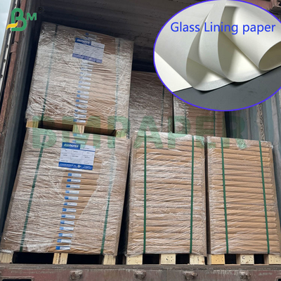 38gsm 40gsm bề mặt giấy lót kính mịn để bảo vệ giấy Interleveling 2080mm