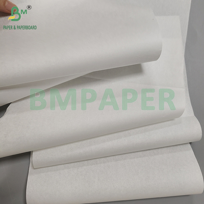 Giấy gốc sáp trắng 30gsm 35gsm không tráng phủ để gói thực phẩm chiên