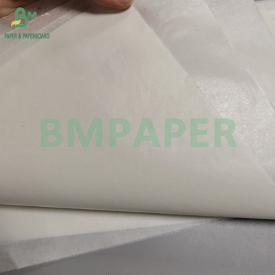 Giấy gốc sáp trắng 30gsm 35gsm không tráng phủ để gói thực phẩm chiên