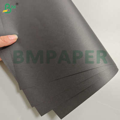80Gsm Vòng giấy Kraft đen bền để làm túi mua sắm