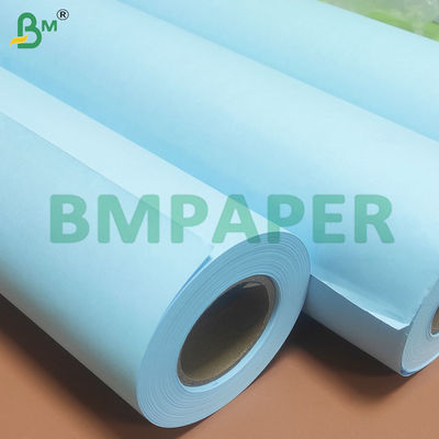 Hai mặt màu xanh dương 80gm Blueprint giấy cuộn cho kỹ thuật vẽ