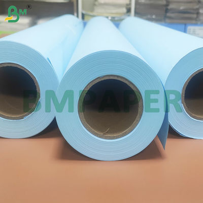 Hai mặt màu xanh dương 80gm Blueprint giấy cuộn cho kỹ thuật vẽ
