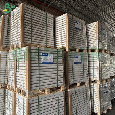 55gsm 80gsm NCR Carbonless Copy Paper 70 x 100cm Độ nhạy cao Hình ảnh màu xanh