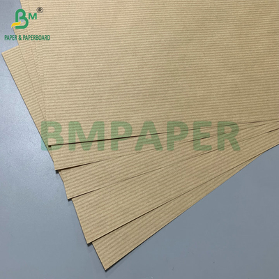Tăng độ cứng 50gsm 60gsm giấy kraft sọc màu nâu cho bông hoa