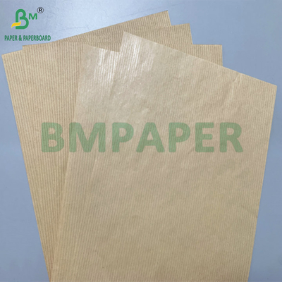 Tăng độ cứng 50gsm 60gsm giấy kraft sọc màu nâu cho bông hoa