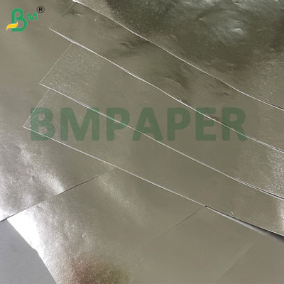 Chăm sóc thực phẩm hiệu quả Khép kín nhiệt 56gsm Bảng giấy nhôm đồ ăn nhanh bạc