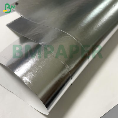 Chăm sóc thực phẩm hiệu quả Khép kín nhiệt 56gsm Bảng giấy nhôm đồ ăn nhanh bạc