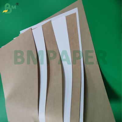 60g 70g MG White Brown Paper For Takeaway Bags Excellent Strength 67cm 102cm